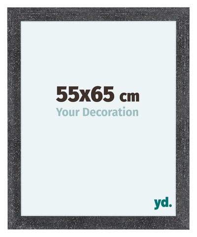 Your Decoration - Fotolijst 55x65 cm - MDF - Grijs Geveegd - Como