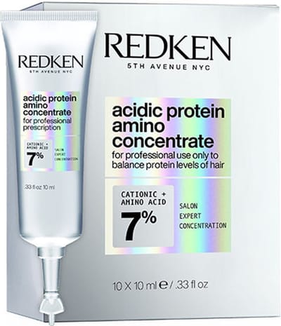 Redken - Acidic Bonding Concentrate - Protein Amino Concentrate | Voor-/nabehandeling voor beschadigd- of onhandelbaar haar - 10 x 10 ml.