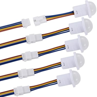 Dailygoody - Bewegingssensor - PIR Infrared Sensor Switch - Voor Binnengebruik - 110V/220V - Automatische Activering - Eenvoudige Installatie - Geschi