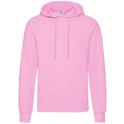 Fruit of the Loom Unisex Volwassen Klassieker Hoodie (Lichtroze)