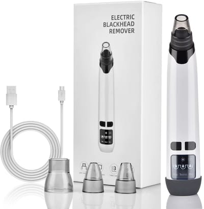 Elektrische Comedondrukker en Acne Pore Cleaner – Diepe Gezichtsreiniging met Vacuümzuiging, Neus en Huidverzorging Apparaat – Perfect Cadeau