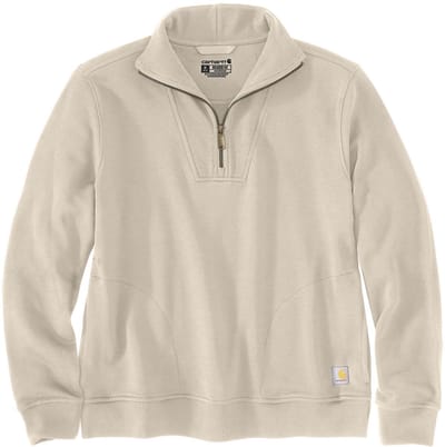 Carhartt Dames Fiber Series sweatshirt met halve rits 106451