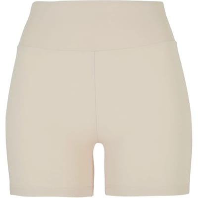 Urban Classics - Recycled High Waist Hotpants Korte cycle broek - 5XL - Creme