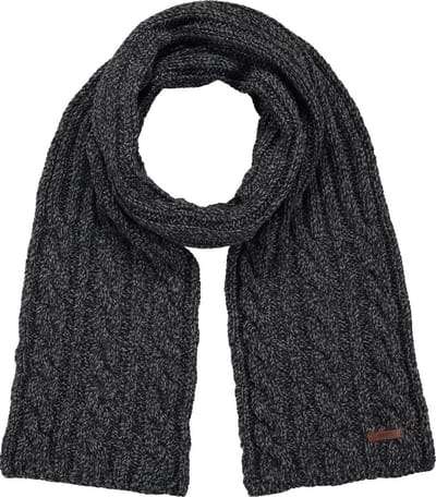 Barts Twister Scarf - Sjaal - One Size - Black