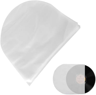 Dailygoods - 100 Stuks Binnenhoezen - Vinylplaten - Antistatisch - 10