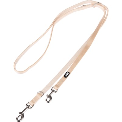 TIAKI Hondenlijn Mesh, Beige - 200 cm lang, 15 mm breed