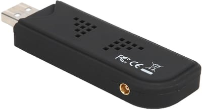 Dailygoody - RTL2832U USB DVB-T FM Dongle Ontvanger - Real-time Video-opname - Compact - Digitale TV-tuner - Terrestrische Opname - Geschikt voor ...