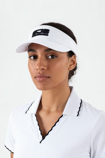 Sjeng Sports Zola - Maat: Onesize Zwart - Tennis Pet Vrouwen - Zonneklep - 100% polyester