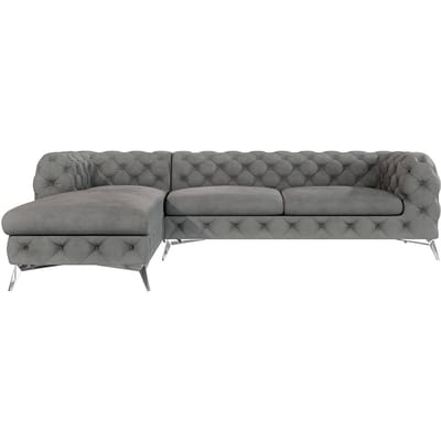 Hoekbank Noralie links velvet | Ropez