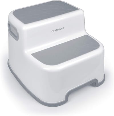 Antislip Opstapkruk Kinderen 2-Traps – Veilig Toilet- en Keukenhulp