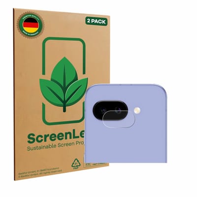 2 Stuks Screenprotector voor Google Pixel 9a (ALLEEN Camera Lens) - Hoogwaardige Beschermfolie transparant