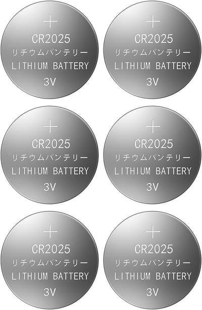 Knoopcel Batterij - Lithium Batterij Coin Cell - Apparaten Voeden - Hoge Capaciteit - 3V 150mAh - Zilver