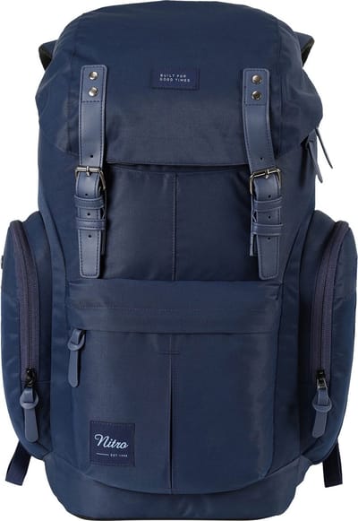 NITRO Vrije tijd rugzak Rugzak met laptopvak Daypacker Backpack 32L Nightsky Donkerblauw