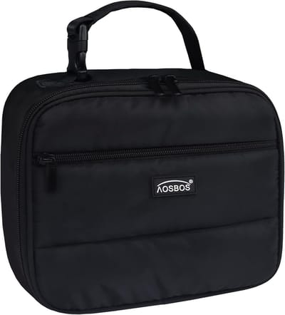 SnelShoppen - AOSBOS Mini Koeltas 5L - Opvouwbare Thermotas voor Lunch, School, Werk, Auto, Reizen - Waterdicht Isolatietas voor Kinderen en Volwassen