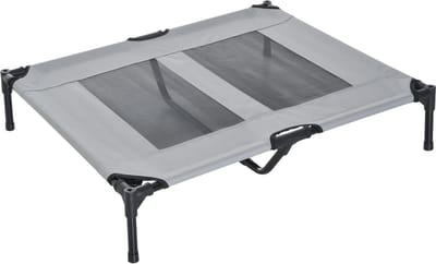 PawHut hondenbed - met dak - Ademend - met UV-bescherming
