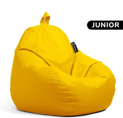 Casacomfy Pear Junior - Zitzak Kind - Binnen & Buiten - Waterafstotend - Geel