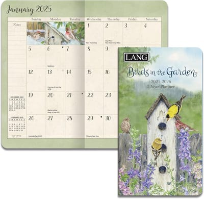 Tweejarige Planner - Agenda 2025 - Afspraken Bijhouden - Full Colour Artwork - Notitieboek Formaat