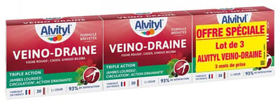 Alvityl Aderontsteking Verpakking van 3 x 30 Capsules