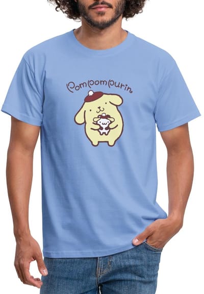 Pompompurin Met Muffin Verkleed Als Pompom Purin T-Shirt Heren
