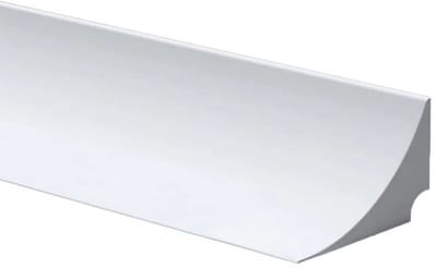 Siliconen Douchedrempel voor Waterafscheiding, Zelfklevende Waterdichte Strip voor Badkamer, Douchebak Randafdichting en Kalkwater Retentie Strip (2.5cm, Zelfklevend)