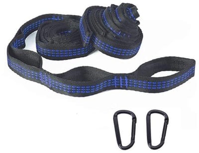 Hangmatriemen 200 cm met Karabijnhaken - Outdoor Accessoires voor Schommel en Camping