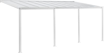 Terrasdak / Overkapping - Borneo - 6 x 3 m - Wit