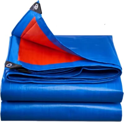 Dekzeil 300x300cm Blauw - Waterdicht en Weerbestendig, Hout en 180g/m² PE - Voor Tuinmeubelen, Zwembad, Hout en Auto