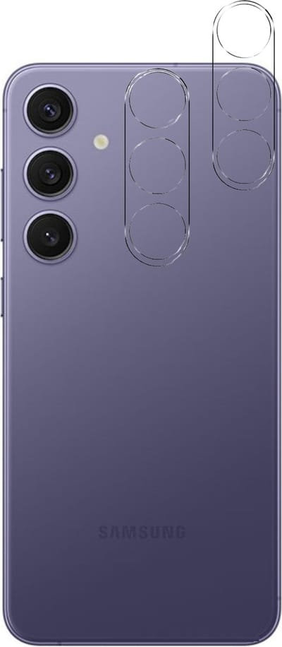 Camera Protector voor Samsung Galaxy S24 Plus - 2 stuks van glas Transparante glazen