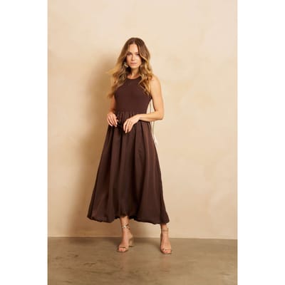 Jurk Pia | Brown