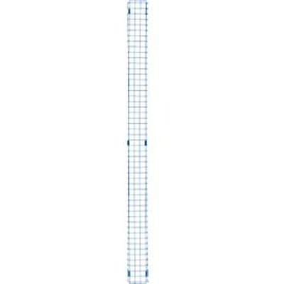 Gaaselement, van staal, B 150 x H 2086 mm, blauw