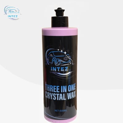 Intez -Three in one Crystal Wax - Carnuba Autowax - Autopoetsen - Autowax - Bescherming autolak