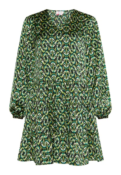 IZIA Jurk Dames Groen Veelkleurig