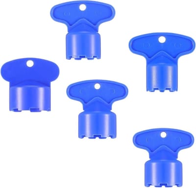 Allecto Plus - Universele straalregelaar kranen gereedschap set voor badkamer en keuken - 5 maten - M165/M185/M215/M22/M24 - Voor het verwijderen van kraanfilters en beluchters.