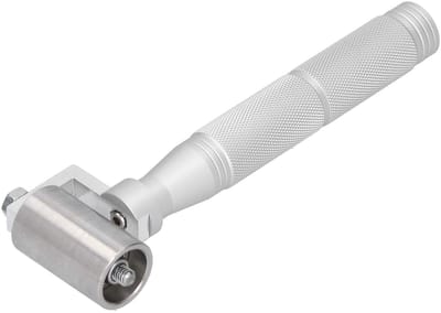 Dailygoods- Aandrukrol Antislip Handvat - Behang Roller - Decoratie Tool - Duurzaam Roestvrij Staal - Verbeterde Hechting - 40mm Breedte - Behangroller
