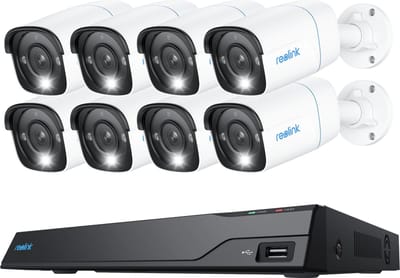 Reolink NVS16-8MB8 - set 8x camera's + recorder
