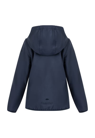 Schmuddelwedda Softshell blouson - gerecycled materiaal Meisje marine