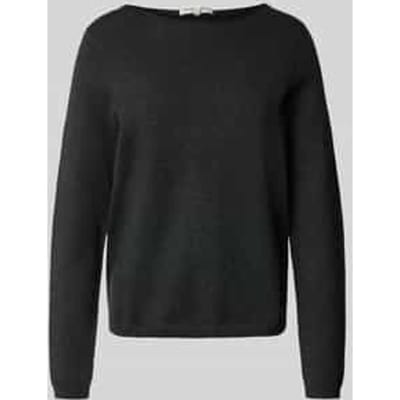 Regular fit gebreide pullover met scheerwol