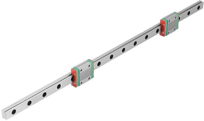 Precisie Miniatuur Lineaire Railgeleiding 400mm met MGN12B Glijblokken - Perfect voor CNC en 3D-printers