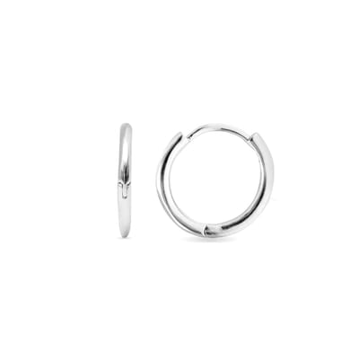 Luxenter Erwe 925 Sterling zilveren gerhodineerde oorbellen