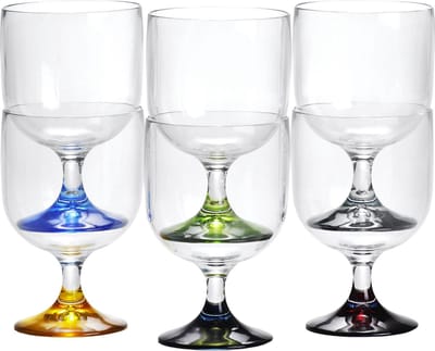Marine Business – Party Stapelbare Wijnglazen – Set van 6