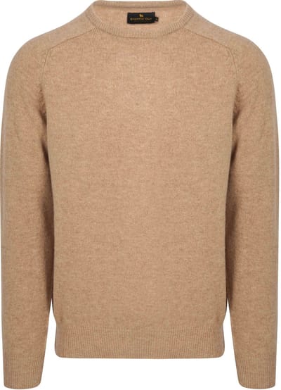 Steppin' Out Trui Lamswol Beige - Maat L - Heren