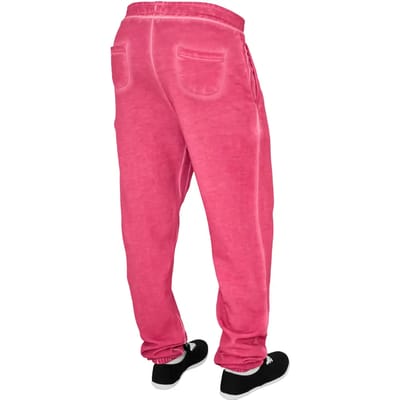 Urban Classics - Spray Dye Dames joggingbroek - XS - Oranje