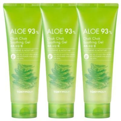 Tonymoly Gel Apaisant Aloe Chok Chok 250ml (Lot de 3)