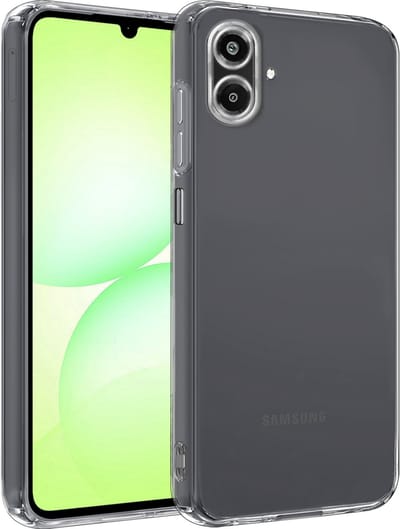 Hoesje - Geschikt voor Samsung Galaxy A07 - Sterk & Shockproof - Hoes Cover - Siliconen Case - Telefoonhoesjes - Transparant