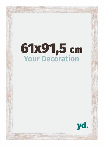Your Decoration - Fotolijst 61x91,5 cm - MDF - White Wash - Catania