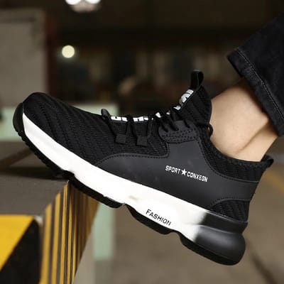 Veiligheidsschoenen sneakers - Sportief  - maat 44 - Zwart