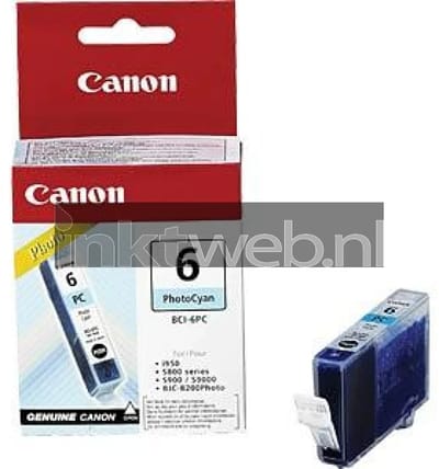 Canon BCI-6PC inktcartridge foto cyaan (origineel)