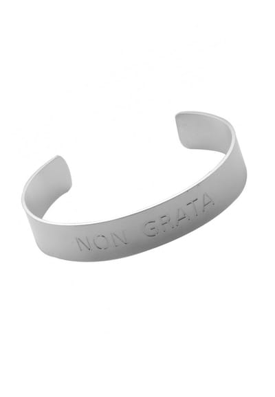 HÕBE – Non Grata Armband– 925 Sterling Zilver – Gerecycled Zilver –  Armband– Handgemaakte Sieraad – Accessories – Dames Armband – Adjustable