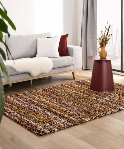 Berber vloerkleed - Artisan Essa multi/okergeel 140x200