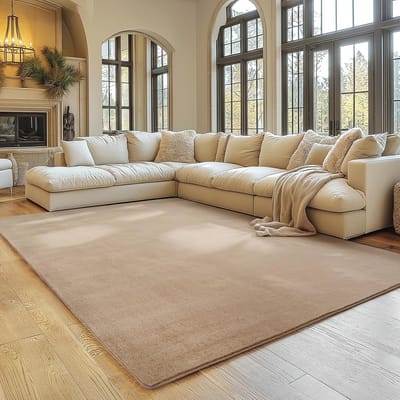 Antislip Vloerkleed 160x220 cm - Wasbaar en Zacht Modern Design voor Woonkamer, Slaapkamer, Keuken en Kinderkamer